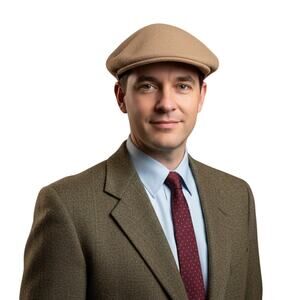 Kangol Made in England Wool Cap with Ear Flaps Size M
